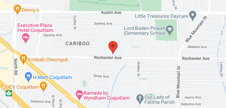 map of 1 725 ROCHESTER AVENUE